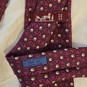 Hermes necktie vintage
